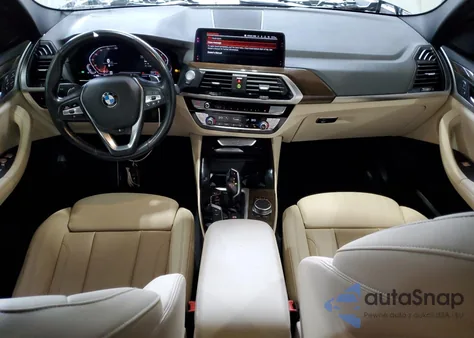 2020 BMW X3 xDrive30I z USA, uszkodzony, nr VIN 5UXTY5C05LLT35500